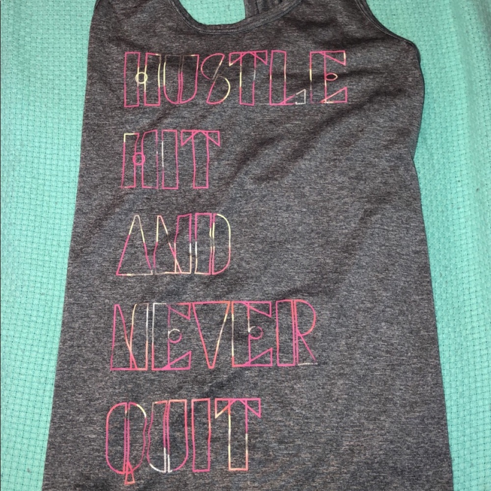 Workout gym tang top not spaghetti strap